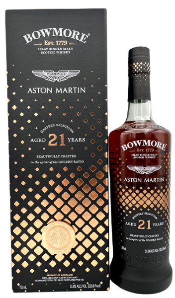 Bowmore 21 aston martin